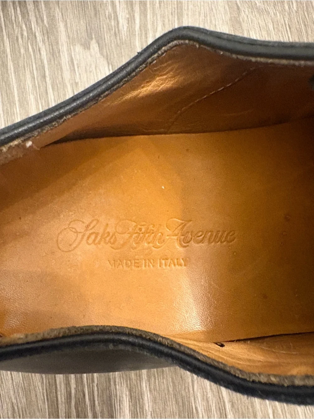 Saks Fifth Avenue Men’s Black Dress Shoes